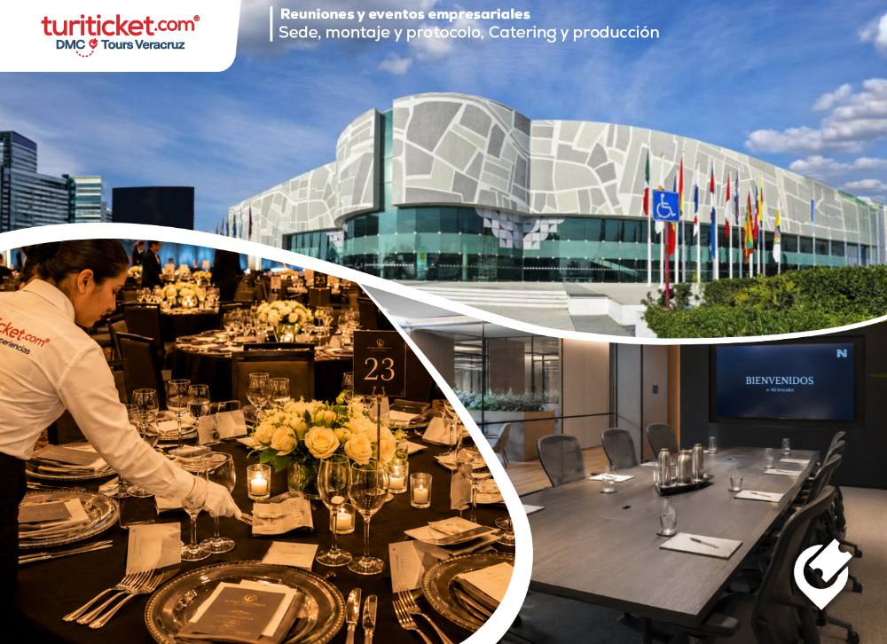 Reuniones y eventos empresariales — Turiticket DMC Veracruz